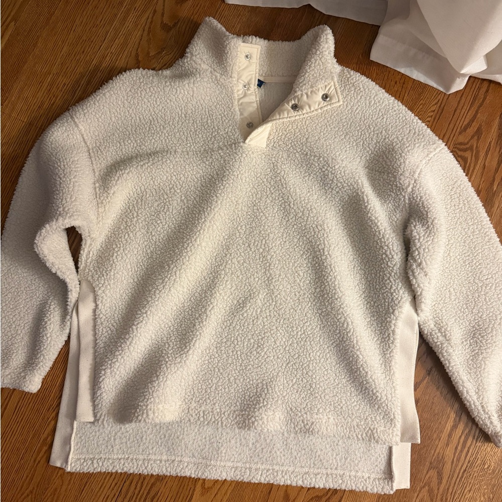 Old Navy cream sherpa
